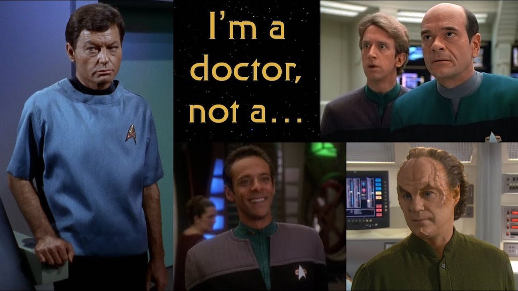 Im a Doctor Not a Star Trek Compilation