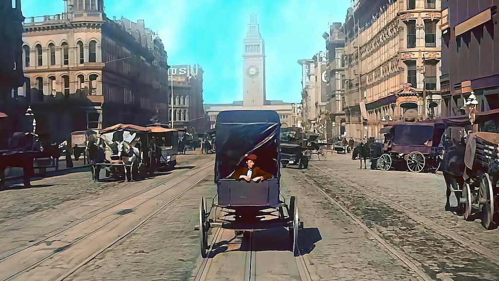 Colorized SF 1906 Footage