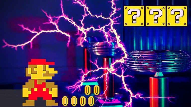 Mario Tesla Coils