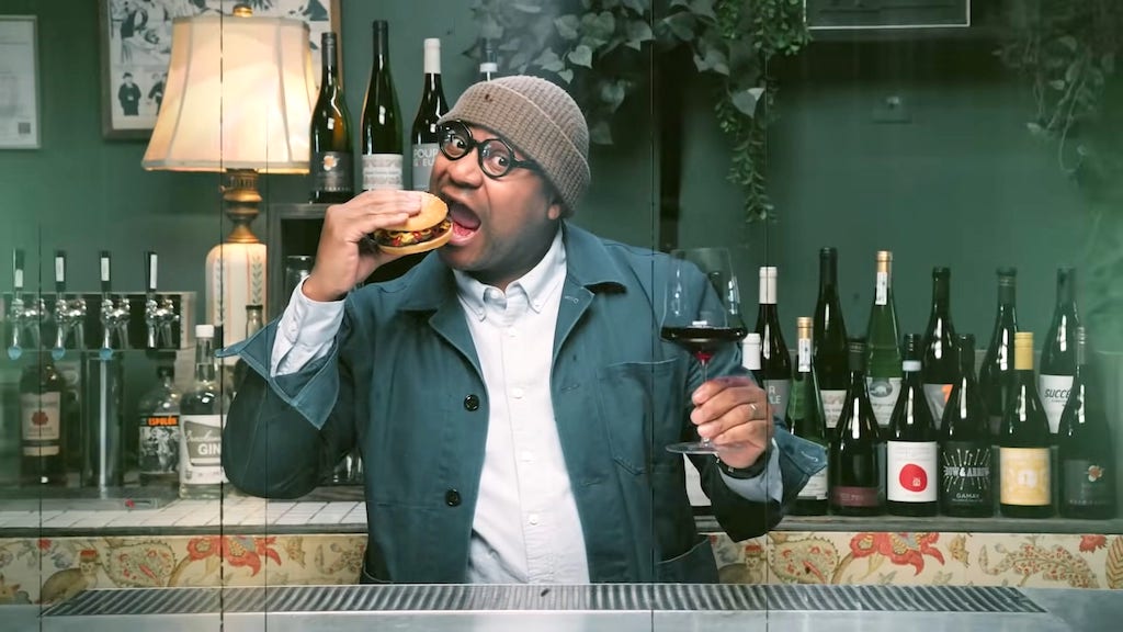 Sommelier Pairs Wine With Fast Food
