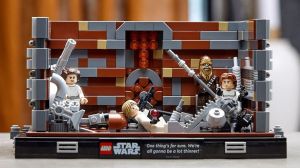 LEGO Death Star Trash Compactor Scene