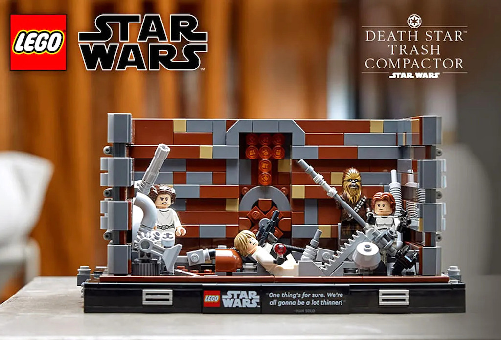 lego star wars garbage compactor