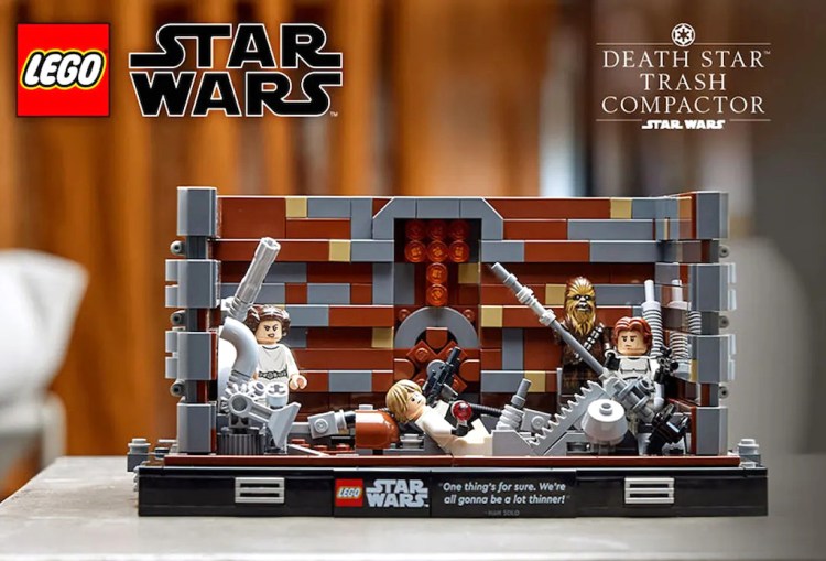 LEGO Trash Compactor Star Wars Death Star