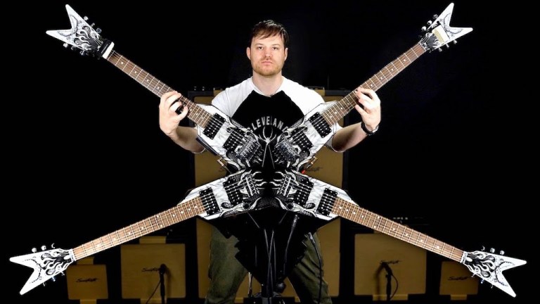 Rob Scallon Quadruple Neck Guitar