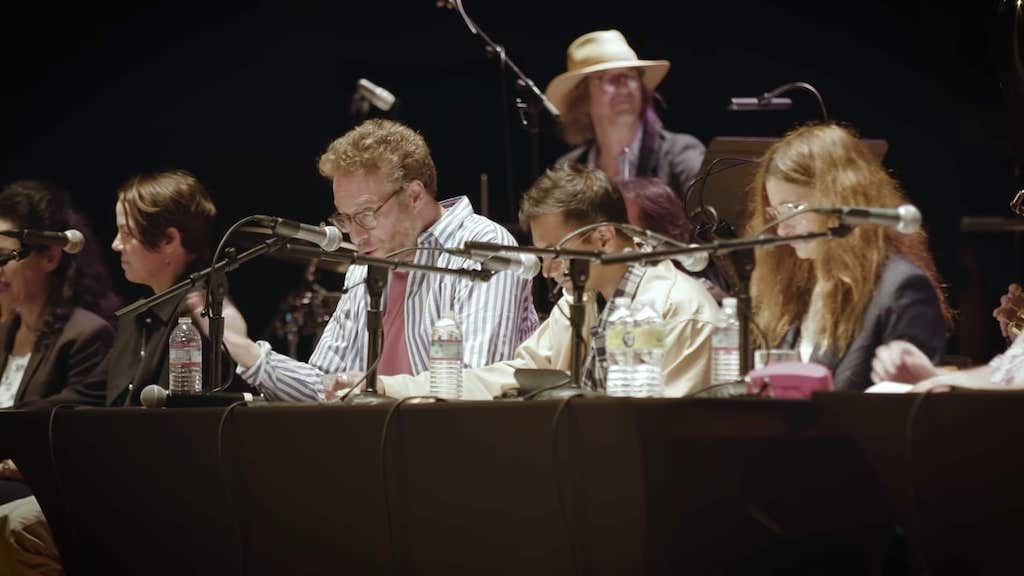 Seth Rogen Seinfeld Shrinkage Table Read with Aziz Ansari Kathryn Hahn