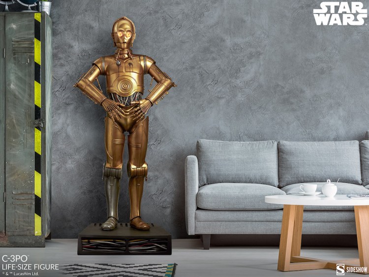 C3PO Life Size Living Room