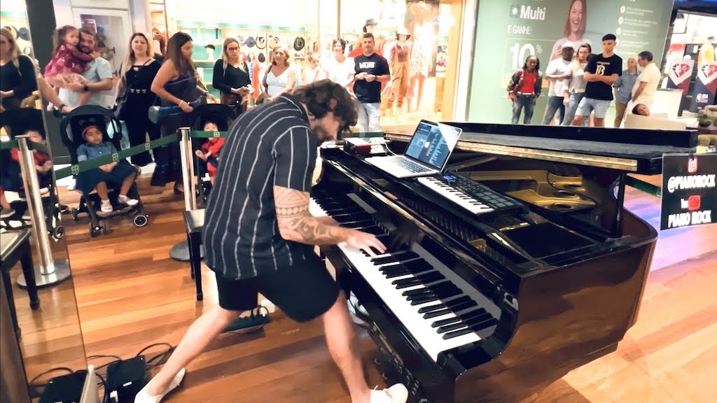 Everlong on Shopping Mall Piano