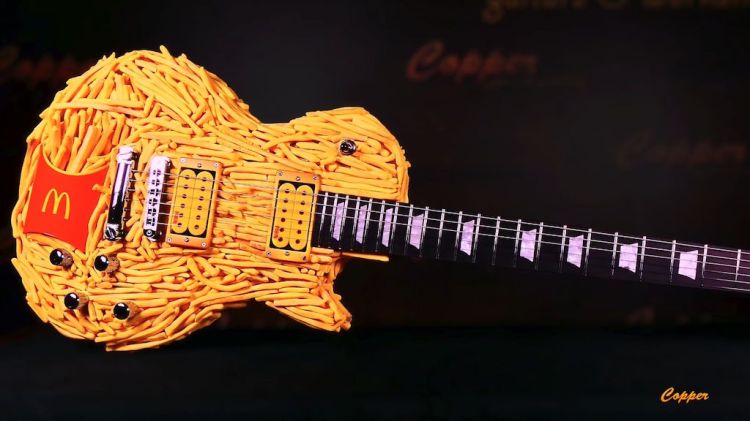 French Fries Guitar