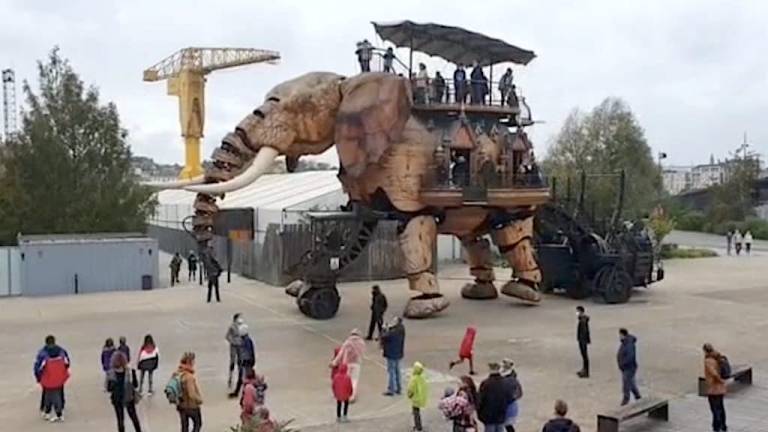 Giant Mechanical Elephant