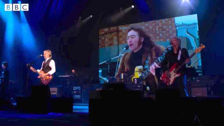 Paul McCartney John Lennon Duet Glastonbury 2022