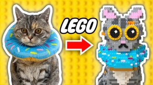 Bella Cat Life Sized LEGO
