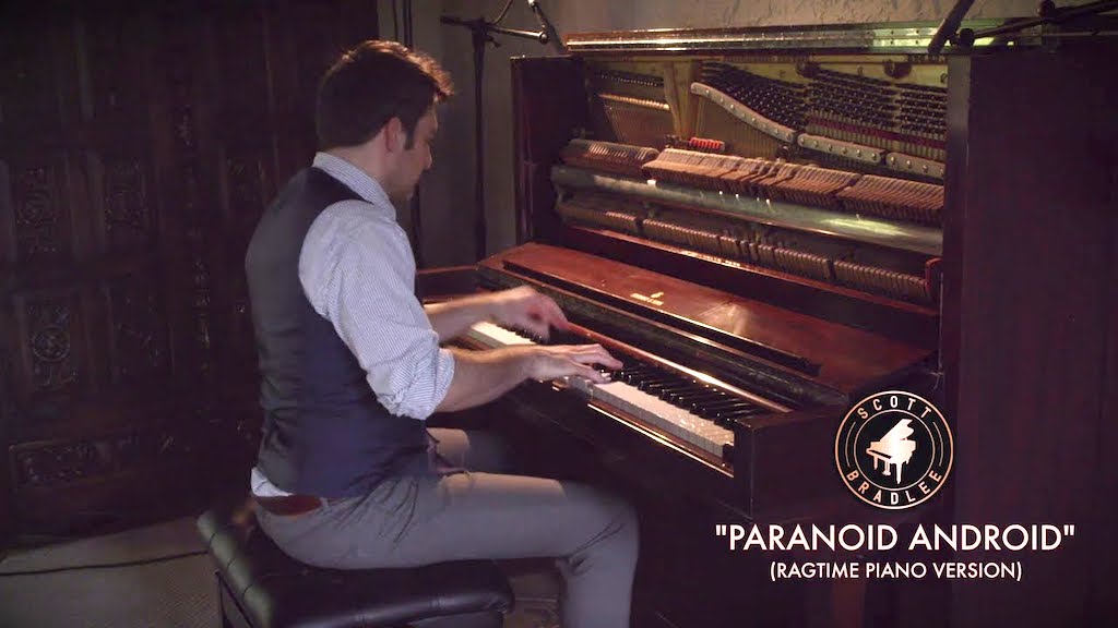 Paranoid Android Ragtime Piano Cover