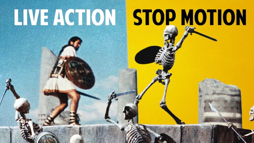 Ray Harryhausen Live Action Stop Motion