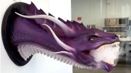 Chocolate Dragon Showpiece