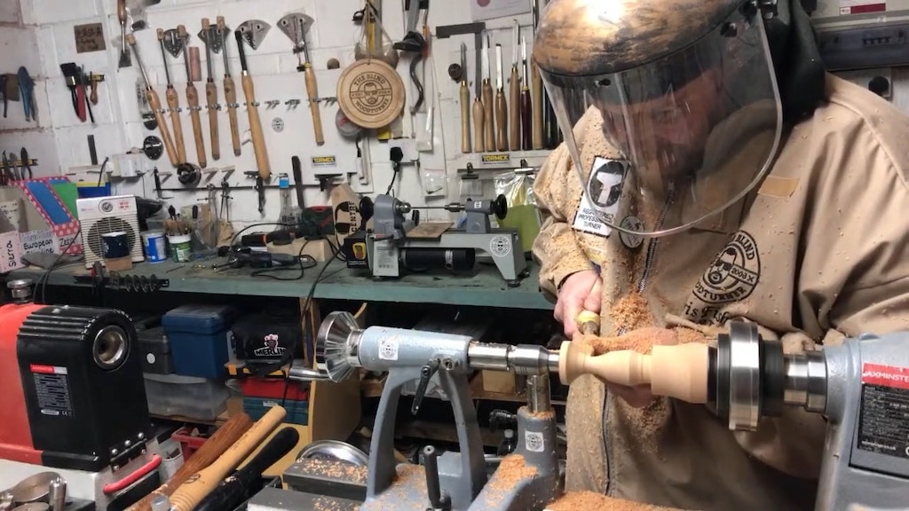The UK’s Only Blind Woodturner Builds Beautiful Wooden Pieces Using His Other Senses
