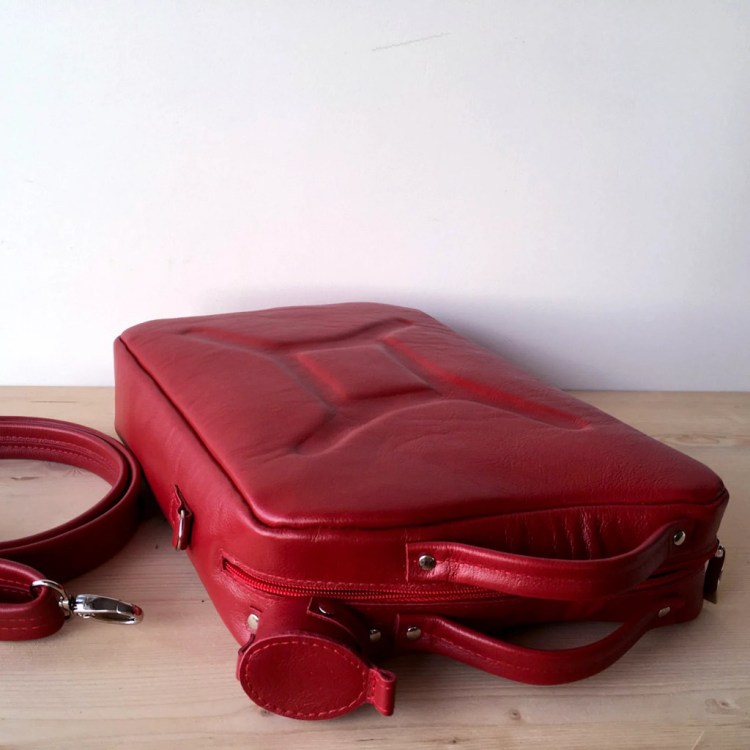 Gas Can Bag Red Flat