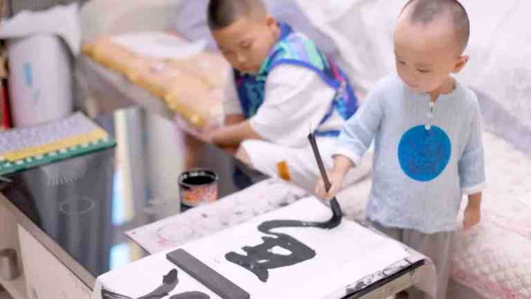 3 Year Old Calligrapher