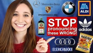German Pronunciation of German Brands