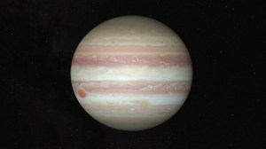 Jupiter Rotating in Real Time