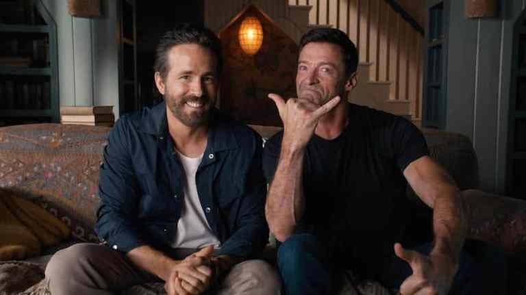 Ryan Reynolds and Hugh Jackman