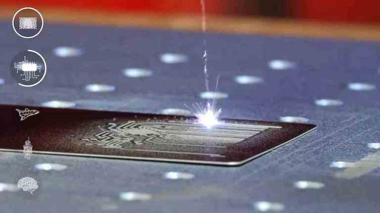 Fiber Laser Etching