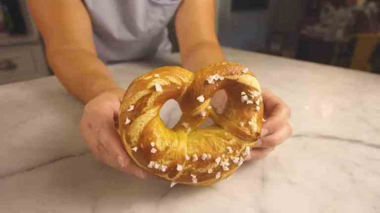 German soft pretzels no lye