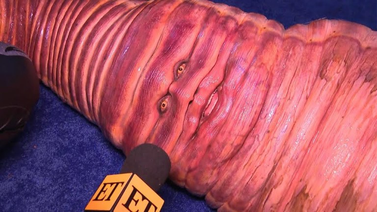 Heidi Klum Worm Costume