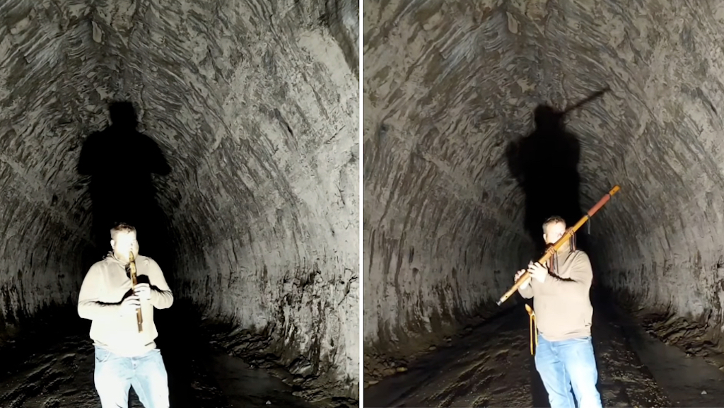 flute lord of the rings tunnel