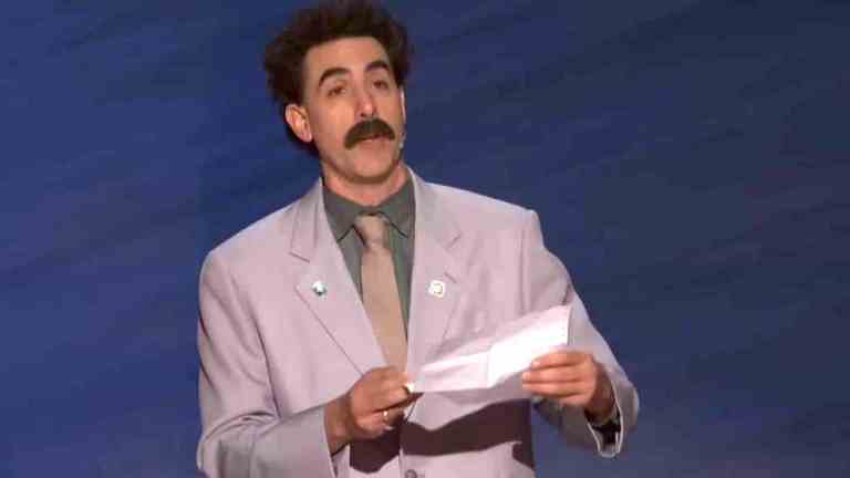 Borat at Kennedy Center Honors