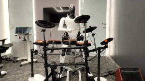 Robot Plays Drums