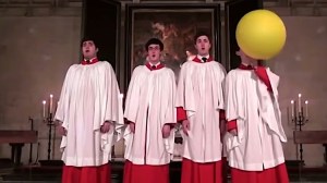 Choir Boy Helium Balloon