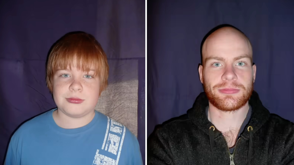 Man Ages 15 Years in a Four Minute Timelapse With Photos Taken Every ...