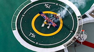 Bullseye Landing on Helipad