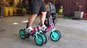 I Built Bicycle Rollerblades