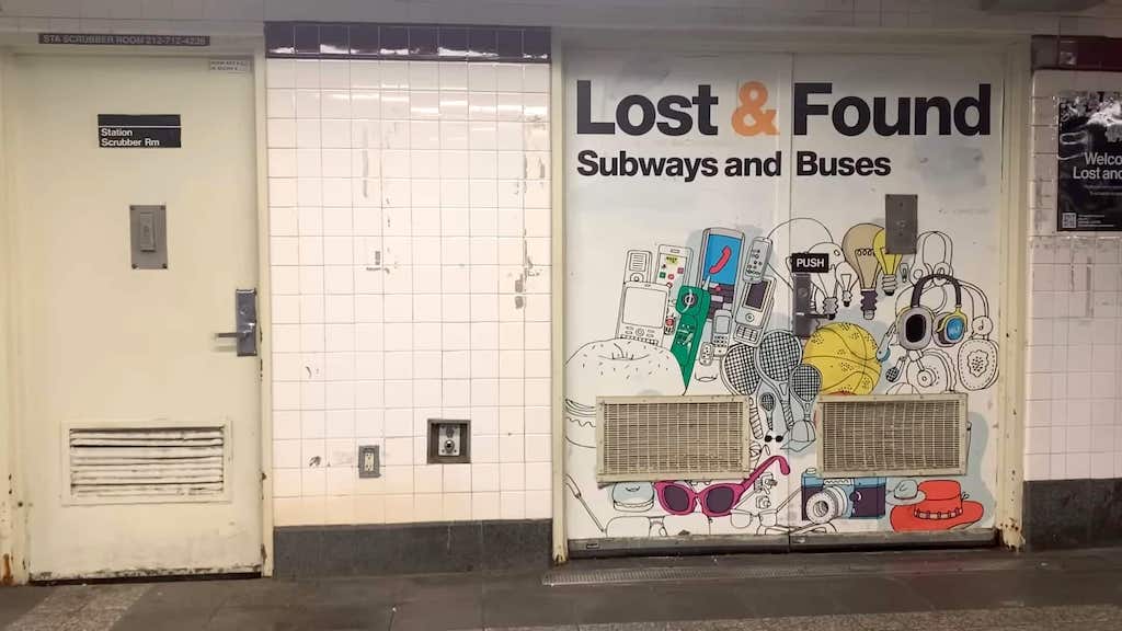 NYC Subway Lost and Found