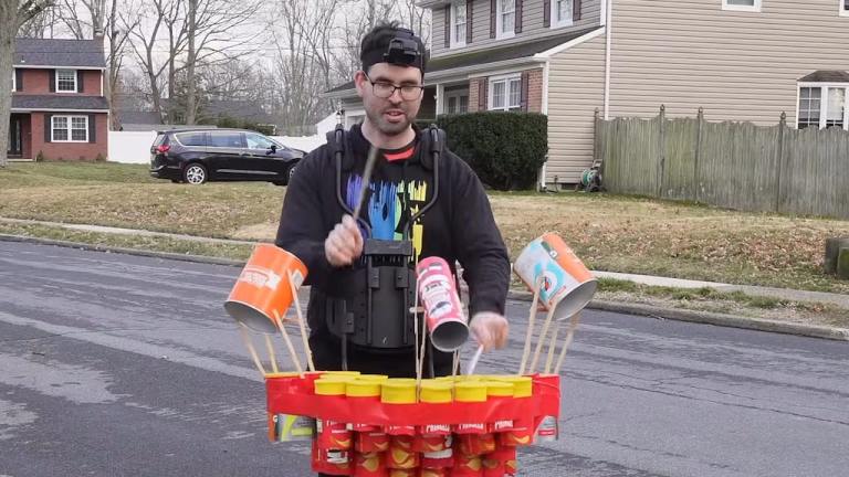 Pringles Drumkit