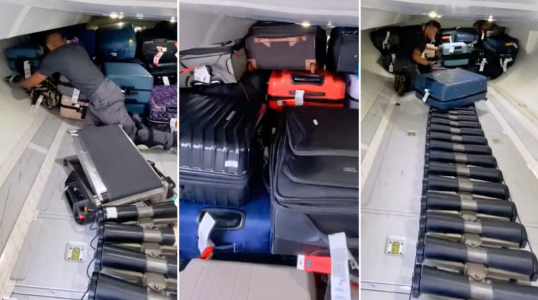 BTS Airplane Luggage