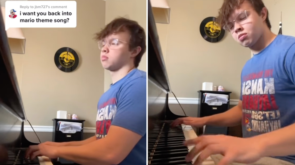 I Want You Back Super Mario Piano Mashup