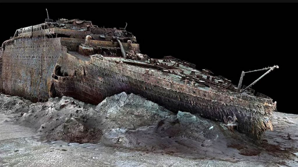 Stunning Full 3D Scan Of The Titanic Wreckage