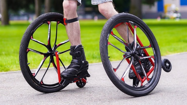 Bicycle Wheel Skates