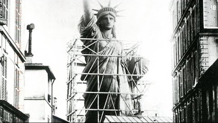 Architecture Statue factory of Liberty