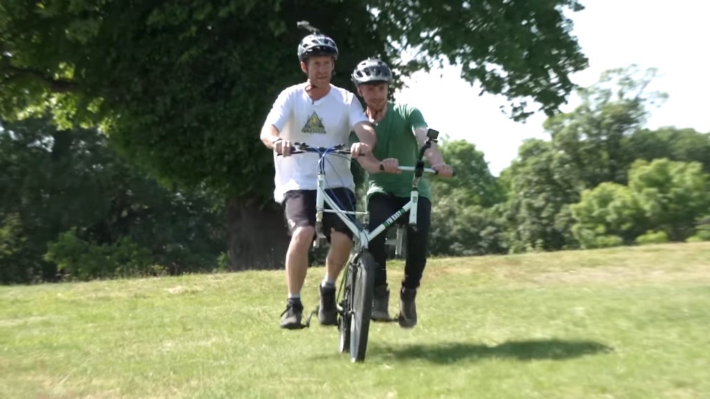 Two Person Side by Side Tandem Bike
