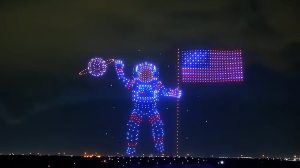 1002 LED Drone Show World Record