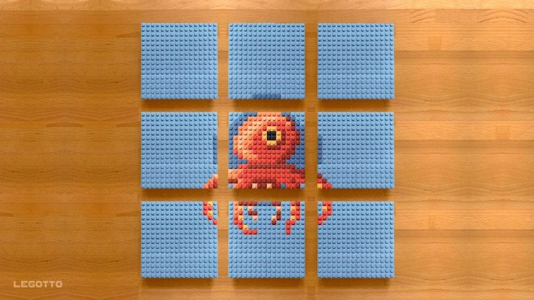 LEGO Octopus Animation