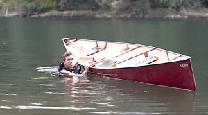 canoe righting