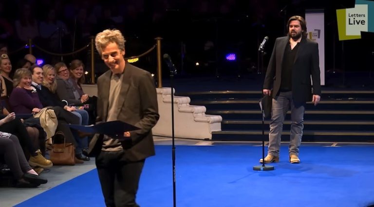 Matt Berry Peter Capaldi Letter Exchange