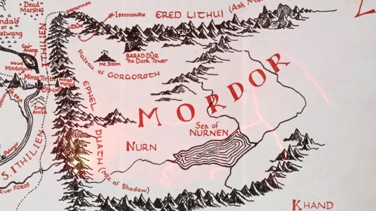 Middle Earth Map