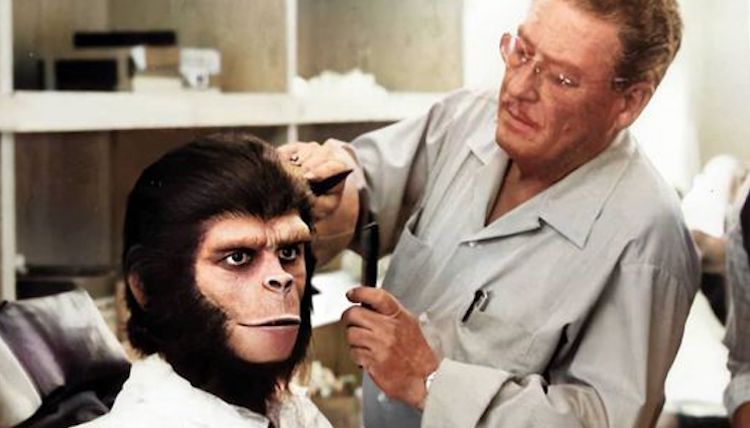 Roddy McDowall Planet of the Apes Makeup