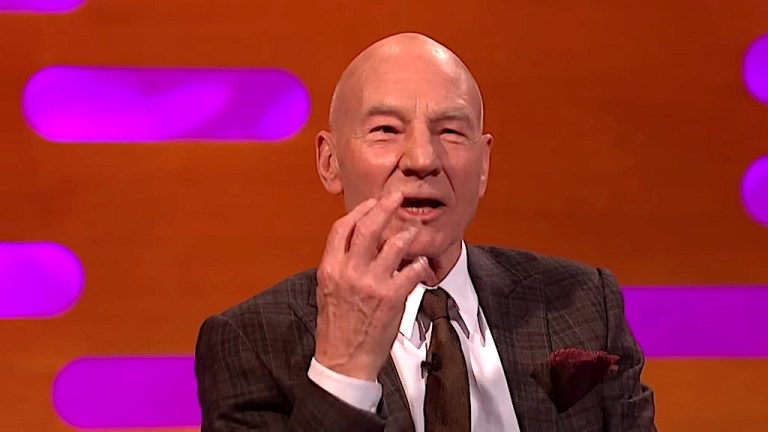 Sir Patrick Stewarts French Picard Impression