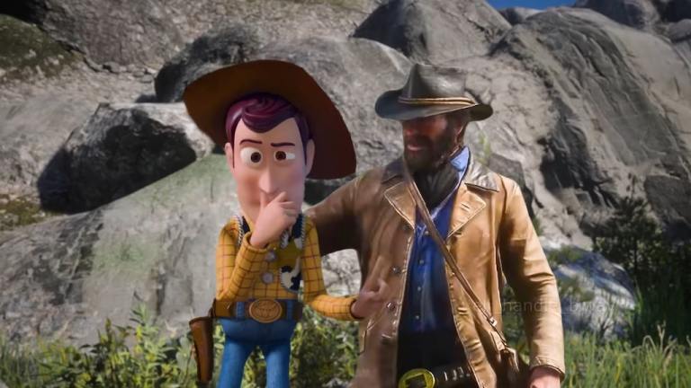 Woody in Red Dead Redemption 2